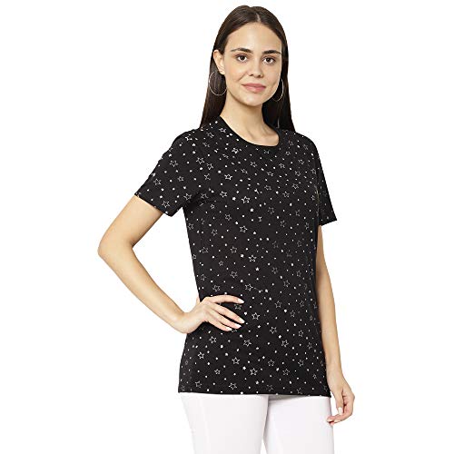 Image of Mack Jonney Round Neck Regular Fit Half Sleeve Women T-Shirt (Pack of 3)-VJ WHST Group 54