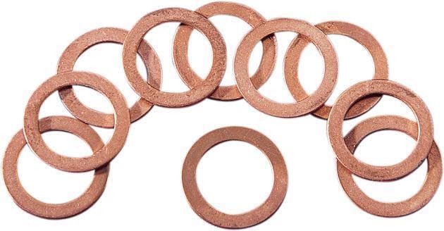 ATV&UTV Replace Parts & Accessories for Eastern Rear Wheel Cylinder Bolt Crush Washer 10-Pack A-41744-58 for Harley Davidson Mod-BBM45-FV10474