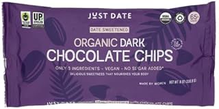 Just Date Chocolate Chips Dark Sweet 7 oz (Pack of 6)