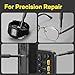 HOTO 28 in 1 Precision Screwdriver Set, Manual Small Screwdriver Magnetic Bits & Box, Mini Screwdriver Repair Kit for Eyeglasses, Electronics, Watches, Phones, Laptops, Cameras Repair Kit