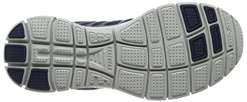 Image of Skechers Sport Men's Energy Downforce Lace-Up Sneaker | Training, Memory Foam, Leather and Mesh Upper, Dura-Grip Outsole, Traditional Lace-up