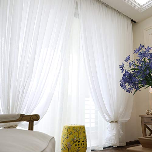 Shatex Mosquito Netting 120"x 66" Insect Pest Barrier Netting for Outdoor/Bed/Wedding, White