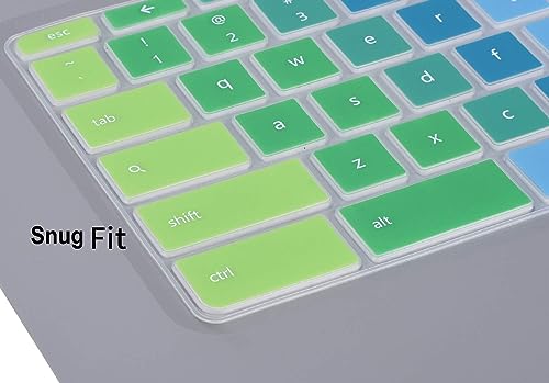 Protector de teclado colorido para HP Chromebook 14 pulg miniatura 3