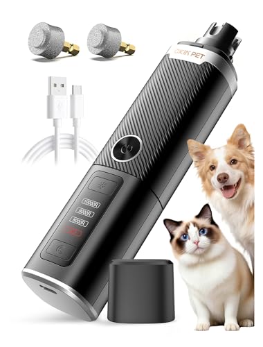 Image of Dog Nail Grinder Whisper Quiet & Safe for Sensitive Dogs & Cats