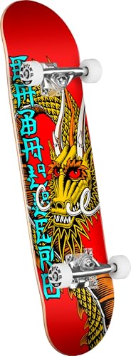 Powell Peralta Steve Caballero Ban This - Patineta completa, color rojo, 21 x 81 cm