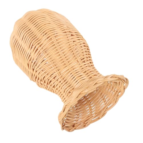 BESTYASH Soporte Sombreros de Exhibición Rattan Organizador de Accesorios Tiendas y Hogar Gorras de Béisbol y Pelucas Simple y Duradero