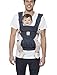 ERGObaby Porte-Bébé Physiologique et Ergonomique 360 Navy Mini Dots Multifonction Ventral et Dorsal