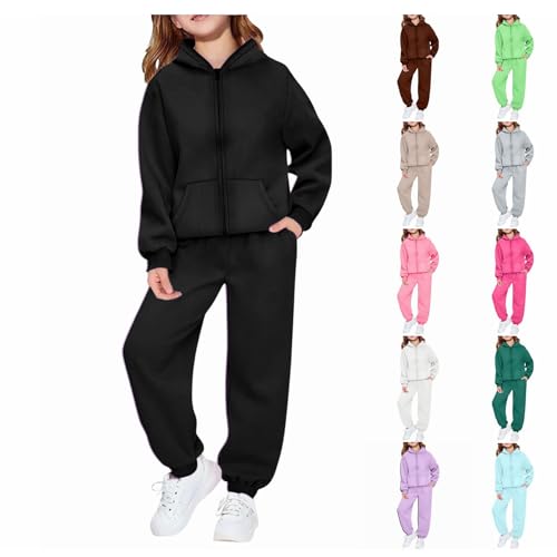 BlzzWo Jogginganzug Mädchen Jungen Trainingsanzug Kinder Unisex...