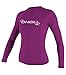Produktbild O'Neill Wetsuits Damen Basic Skins Long Sleeve Rash Guard Vest, Pink, L