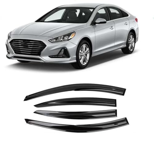 Visière de portière Hyundai Sonata élimine la buée et protège contre le vent latéral
