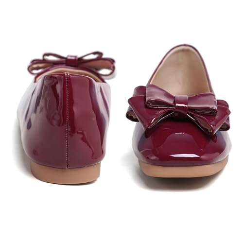 Image of Dear Time Women's Casual Foldable Ballet Flats Square Toe Ballerina Flats Shoes Comfortable