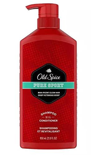 I[hXpCX sAX|[c 2 in 1 Vv[RfBVi[ 650ml / Old Spice Pure Sport 2-in-1 Shampoo and Conditioner for Men - 21.9 fl oz [sAi]