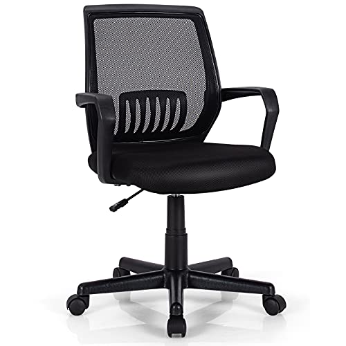 Chaises de conférence exécutives en maille et siège de bureau pivotant - 4