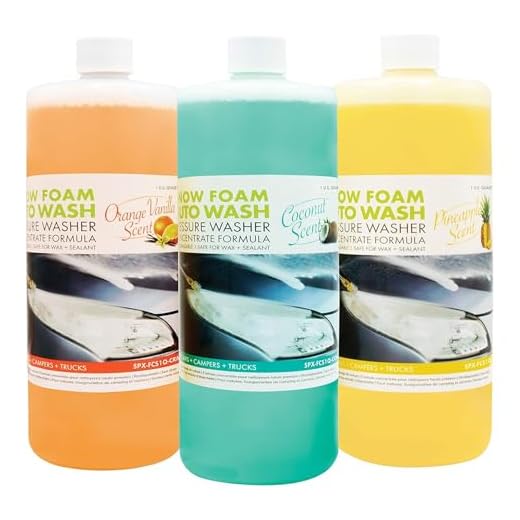 Sun Joe Snow Foam Car Wash Soap 3-Pack