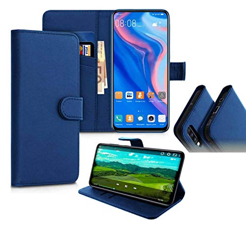 iPOMCASE Coque Portefeuille pour Huawei P Smart Z, Bleu, Blue - Image 2