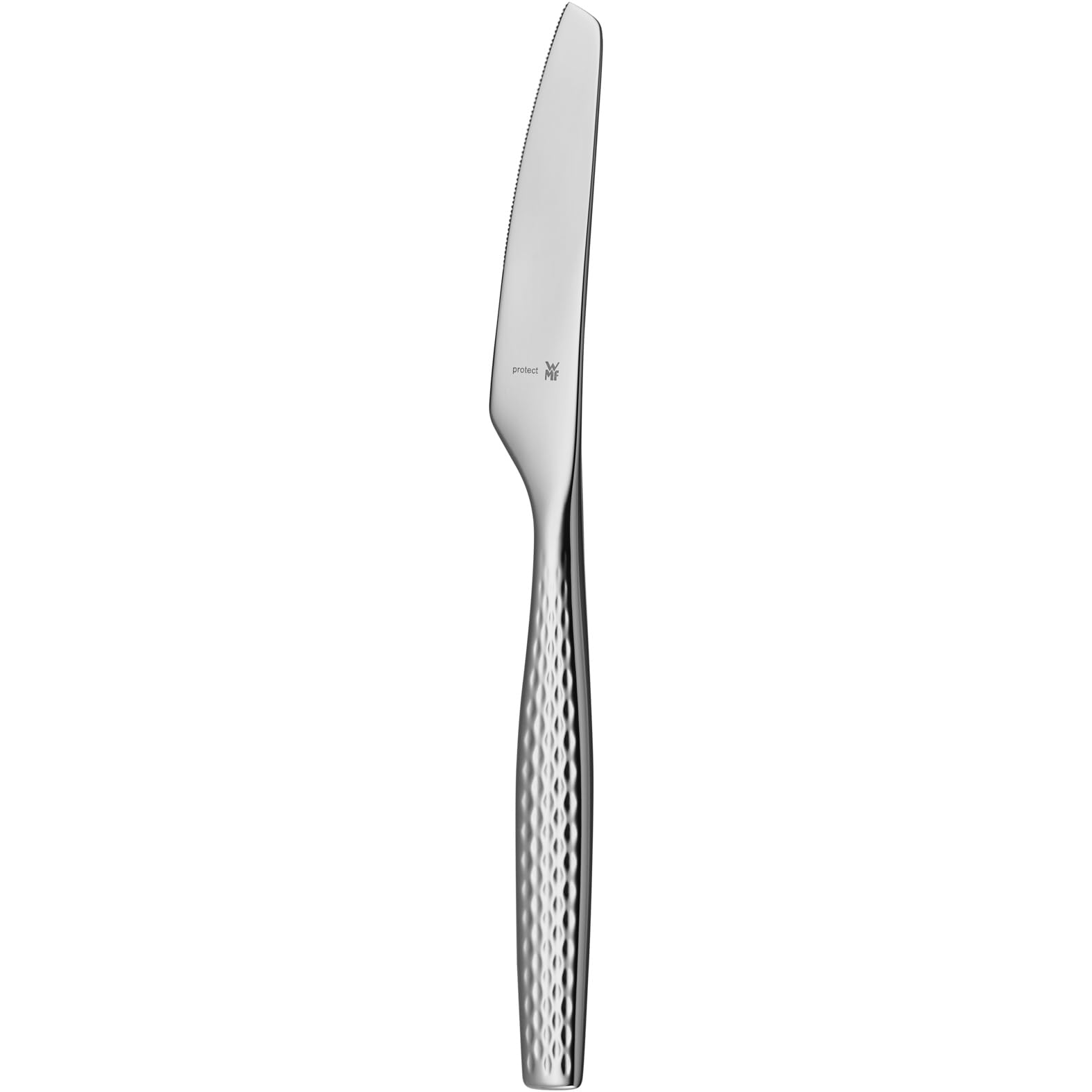 WMF Sentic Edelstahl Besteck Set 6 Personen, Essbesteck Set 30 teilig, Monobloc-Messer, Cromargan protect poliert, kratzbeständig, spülmaschinenfest