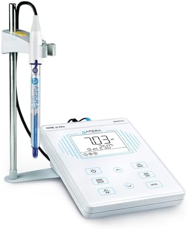 PH700-BC Benchtop Lab pH Meter for Biotechnology and Pharmaceutical Samples, Liquid Food, Protein-containing Liquids, Compatible with TRIS Buffers