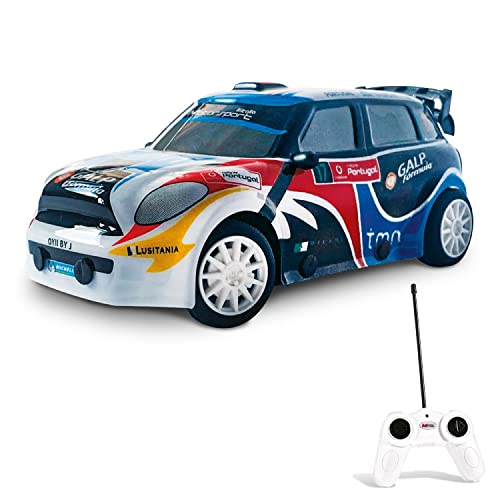 Mondo Motors, Mini Countryman JCW WRC, modèle en échelle 1 : 24, jusqu'à 8 km/h de vitesse, jouet pour enfants 63362