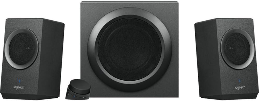 Logitech 980-001260 Z337 Bold Sound Bluetooth Wireless 2.1 Speaker System for Computers, Smartphones and Tablets