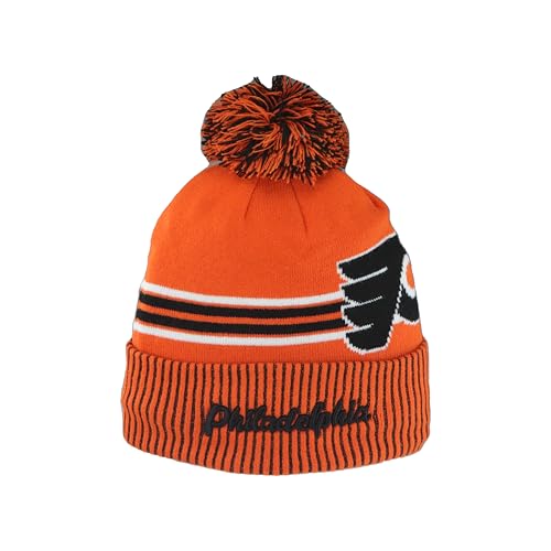 Image of ZHATS NHL Unisex-Adult NHL Officially Licensed Beanie Pom Rush