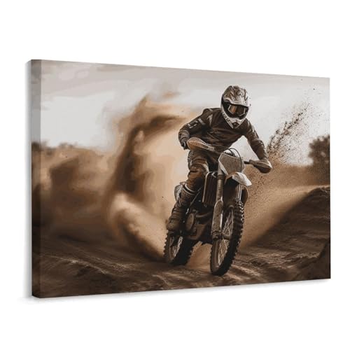 Toile murale motocross : créez une ambiance sport dans sa chambre