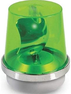 Rotating Warning Light, Halogen, Green