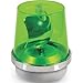 Rotating Warning Light, Halogen, Green