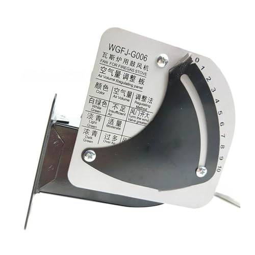 Zkydhbd Ventilador de estufa de fácil instalación, ventilador de horno de componente, ventilador para estufa de cocina doméstica y comercial
