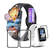 【3枚セット】対応 Samsung Galaxy Fit3 1.6インチ フィルム Galaxy Fit3 用 保護フィルム 対応 Galaxy Fit3 画面保護フィルム カバー ケース キズ修復機能 柔らかい PMMA素材採用 炭素繊維 3D曲面 高透過率 高感度タッチ 気泡防止 簡単貼り付け 対応 Samsung Galaxy Fit3 用 液晶フィルム