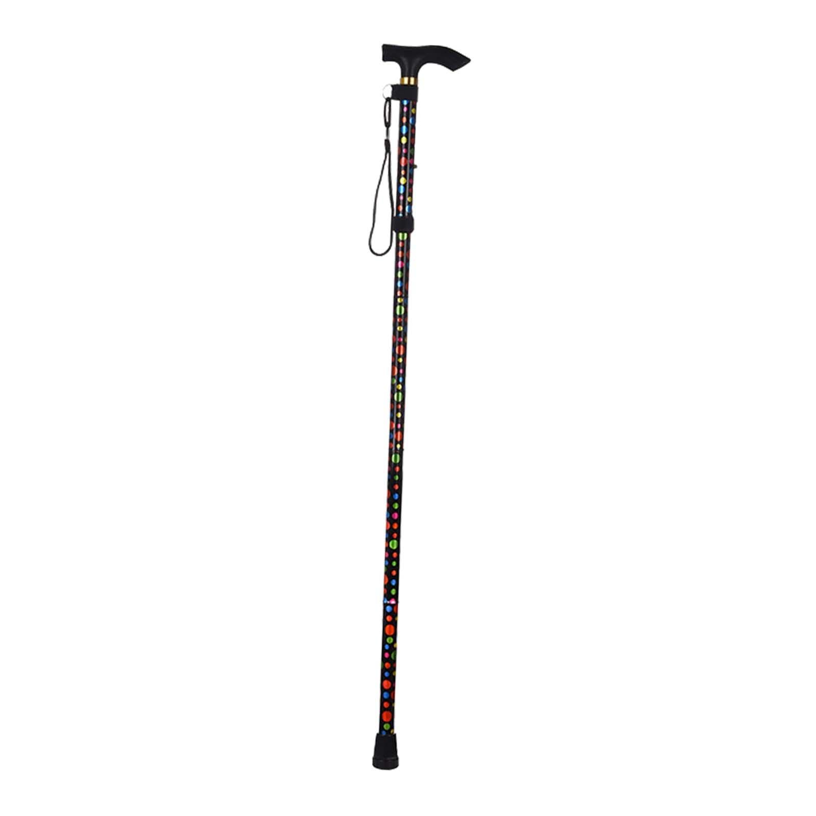 Foldable Trekking Pole Elderly Portable Men Walking Pole Outdoor Backpacking Style B-Sporting Goods-Outdoor Sports-Camping & Hiking-Hiking Gear-Walking & Trekking Sticks-1 Trekking Pole-image-47