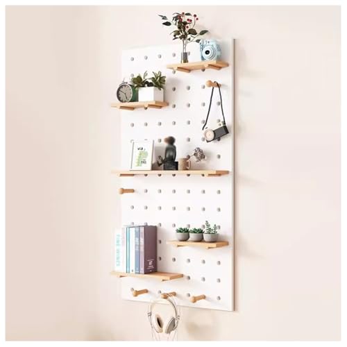 Panneau perforé rangement mural modulaire : support suspendu maison