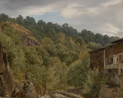 Tableau Toile Auvergne Théodore Rousseau pour votre salon chaleureux