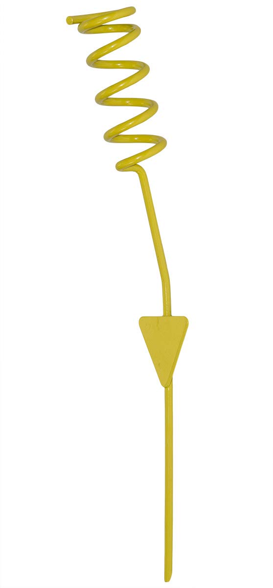 RITE-HITE Bank Fishing Spiral Rod-Holder 2 Pack or 3 Pack - Holds Your Fishing Rod & Reel at The Optimum Angle, Great for Fishing on Lakes and Streams (2 Pack)