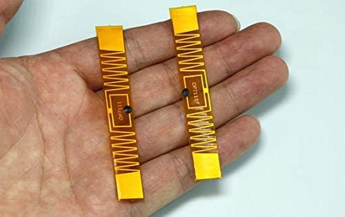 10pcs Flexible high Temperature Resistant RFID tag 915m, Passive FPC Material Corrosion Resistant tag 49 9mm, readable About 8m
