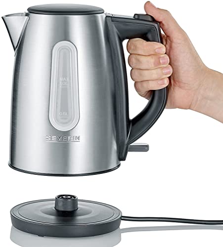 SEVERIN WK 3469 Bouilloire 1 litre 2.2 kWatt inox brossé - vue 4