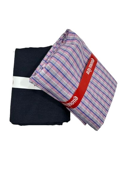 raymond fabrics Raymond Men’s Shirt & Trouser Fabric Combo | Unstitched Premium Cotton Fabric | Formal & Office Wear (Multi)-picture-32