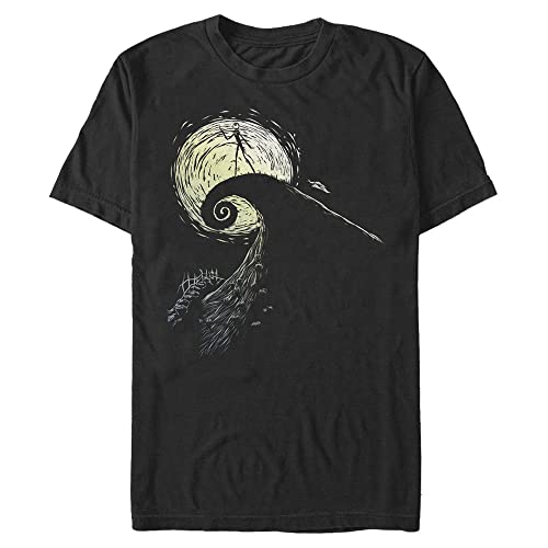 Jack T-Shirt Homme Disney Spiral Hill Coupe Droite Anti-Déformation