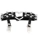 Produktbild LEVEL GREAT 1x Frauen-Leder-Doppelt-Bügel-Herz Garter elastischer Niet-Bolzen-Leg Strumpfgürtel