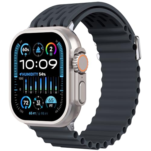 AIRPROCE Apple Watch�p�o���h 38mm 40mm 41mm 42mm 44mm 45mm 49mm �\�t�g�V���R�� �X�|�[�c���X�g�o���h �����p�X�g���b�v iWatch Ultra 2 Ultra SE Series 9 8 7 6 5