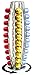 Cobb Industries® - Nephthys CH0021 - Porte Capsules Distributeur Présentoir Rotatif pour 40 capsules Nespresso Acier chromé