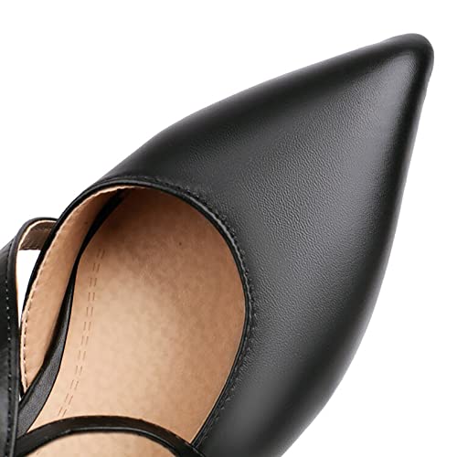 Sandales à dos creux pour femme avec bride croisée et bout pointu - 2