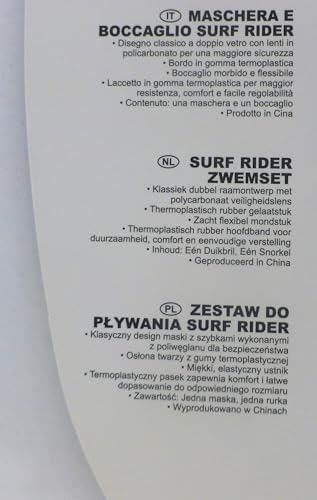 Kit Mergulho Com Máscara E Snorkel Surf Intex Profissional