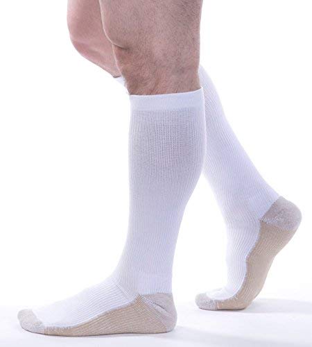 Image of Allegro 15-20 mmHg Athletic 95 Copper Support Compression Socks, Comfortable Support Garments