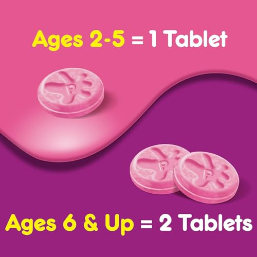 Pepto-Bismol Children's Pepto Bubble Gum - 24 Chewable Tablets - Thumbnail 5