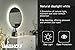 imenou Dimmable Led Strip Lights Kit, Vanity Makeup Mirror Lights Under Cabinet Closet Light Daylight White LED Ribbon Lights with UL Listed Power Supply 12V for Home Decoration 16.4feet/5m