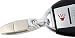KeylessOption  Replacement Remote Smart Car Keyless Fob Keychain Ring Loop Clip Dongle for Infiniti