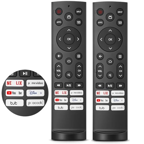Télécommande Hisense ERF3A90 lot de 2 pour contrôler votre TV VIDAA 4K