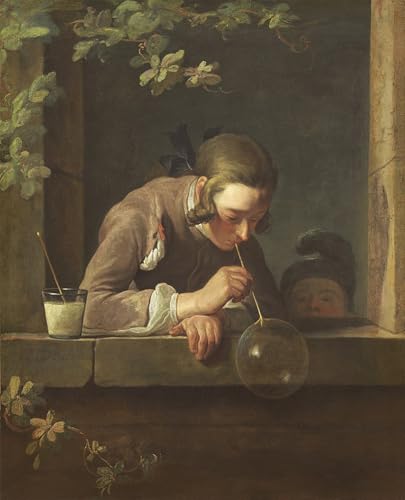 Cuadro de las pompas de jabón de Chardin: una pintura clásica que llena tu hogar de calma