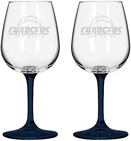 NFL Wine Glass, 12-ounce, 2-Pack