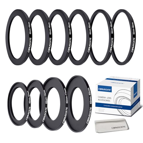 Bague d'adaptation filtre 62mm universelle pour utiliser vos filtres variés